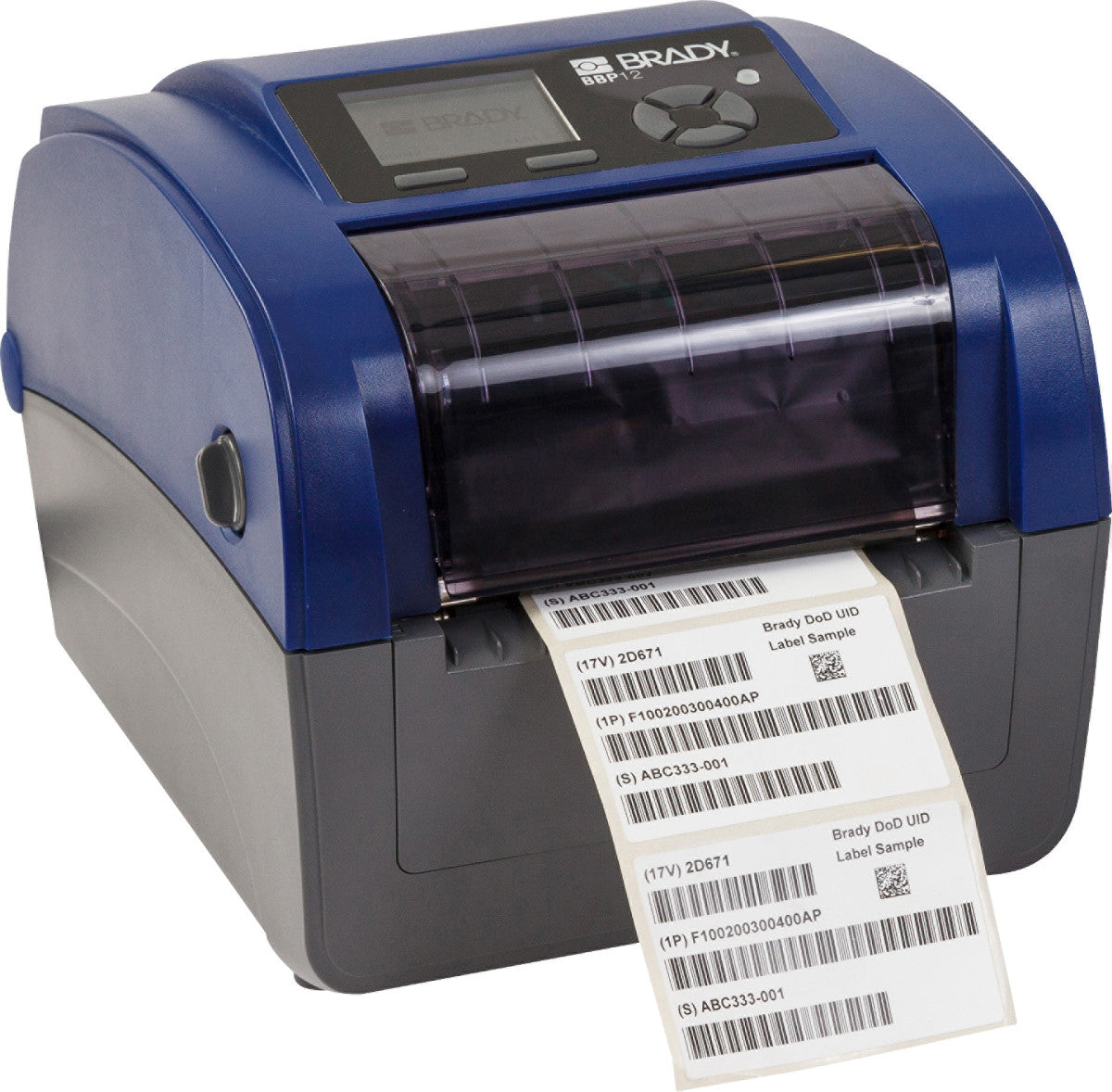 Imprimante d'étiquettes BBP12 300 dpi - EU avec massicot, support de rouleau et suite Brady Workstation
