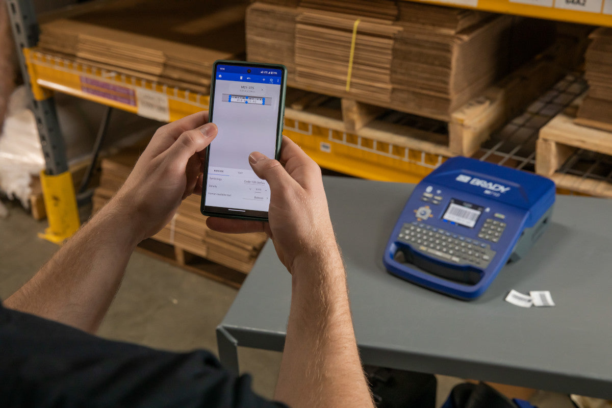 Suite de postes de travail M710 QWERTZ EU WiFi, BT et Brady