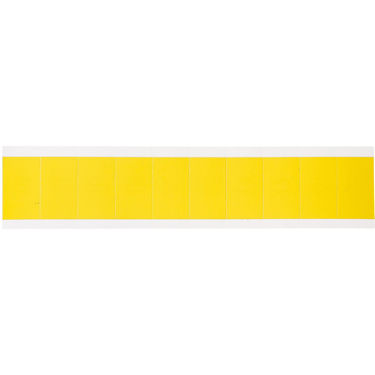 Gleiche Zahlen oder Buchstaben auf Karte, Schwarz auf Gelb, 22 x 38 mm Blanko