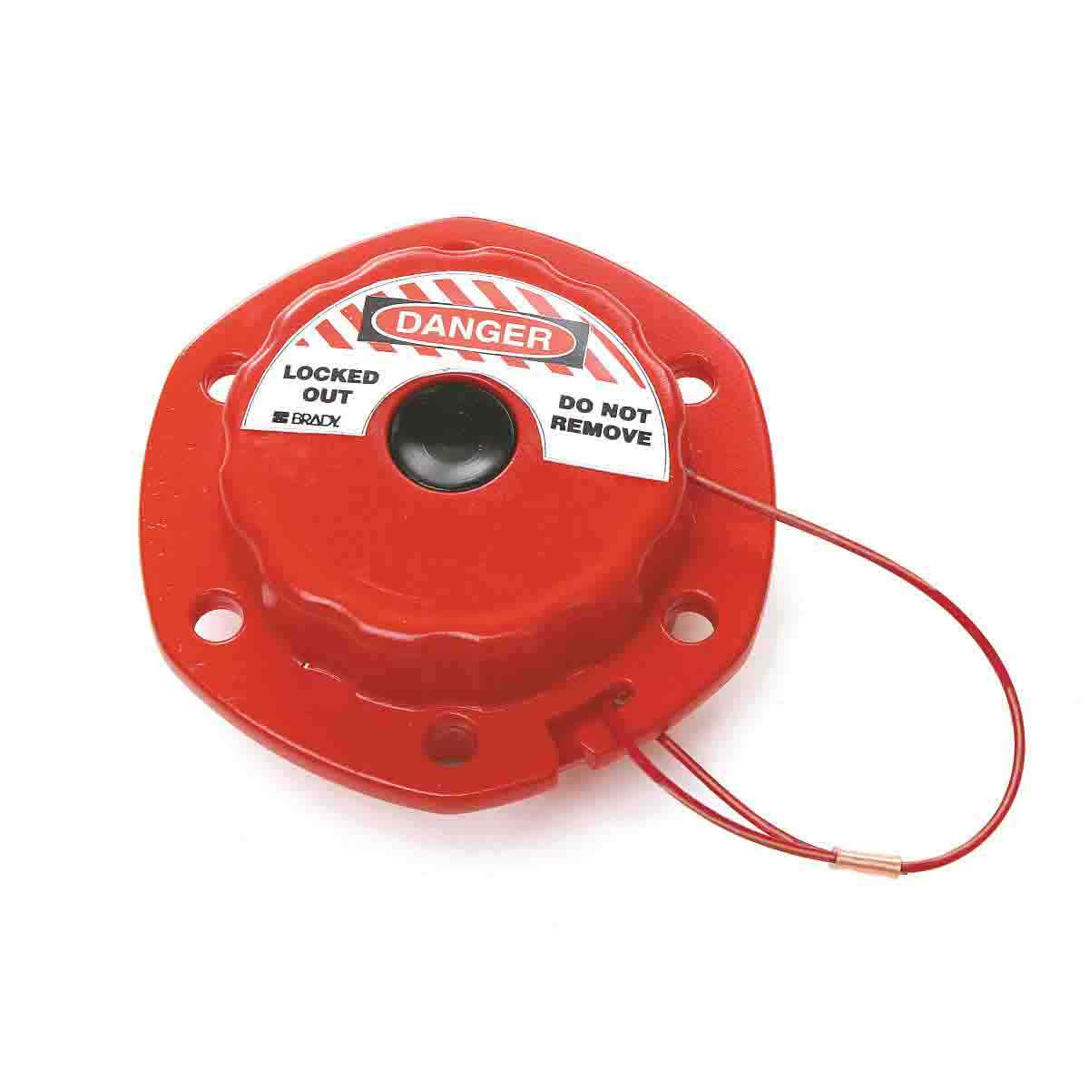 Mini cable locking system with nylon cable
