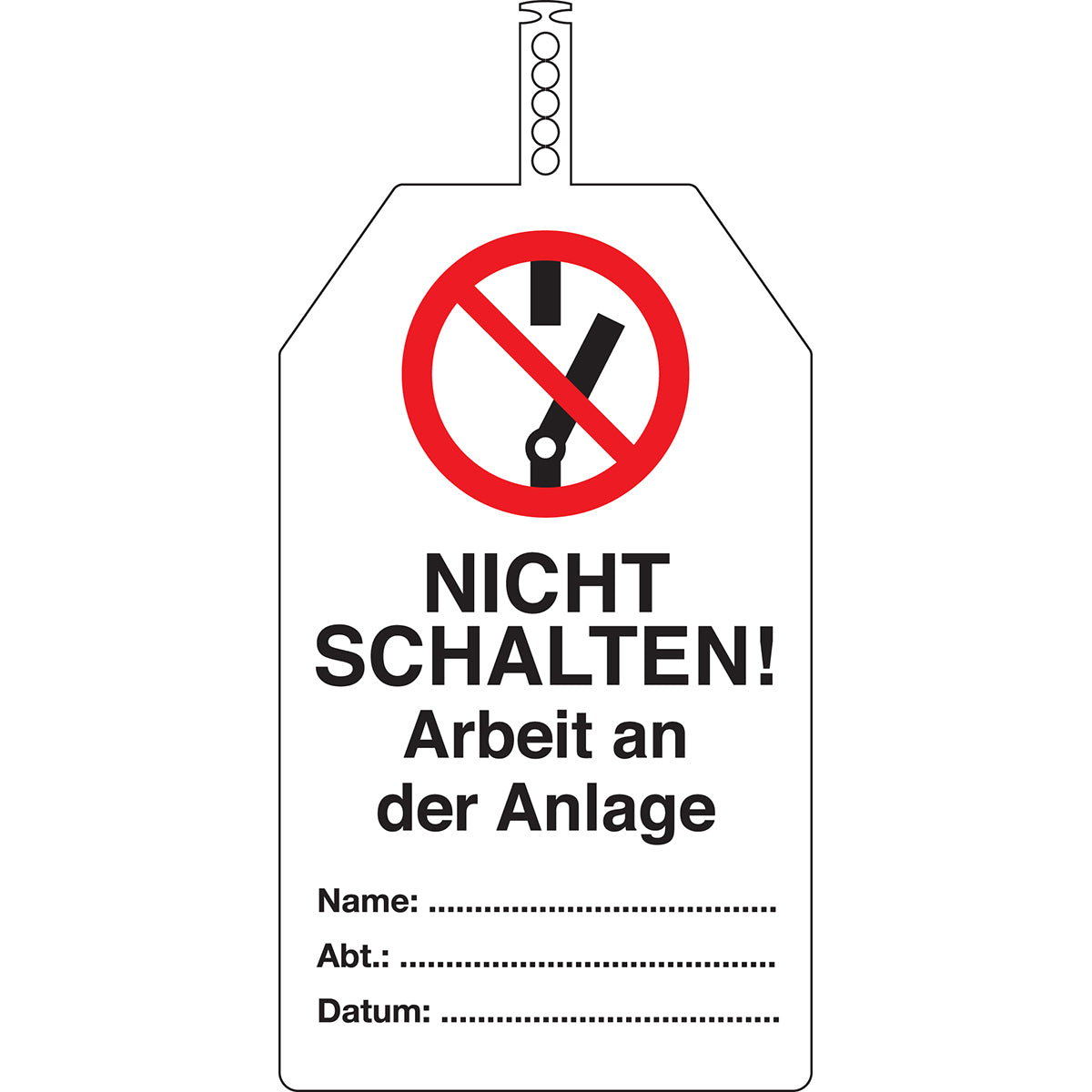 Safety tags