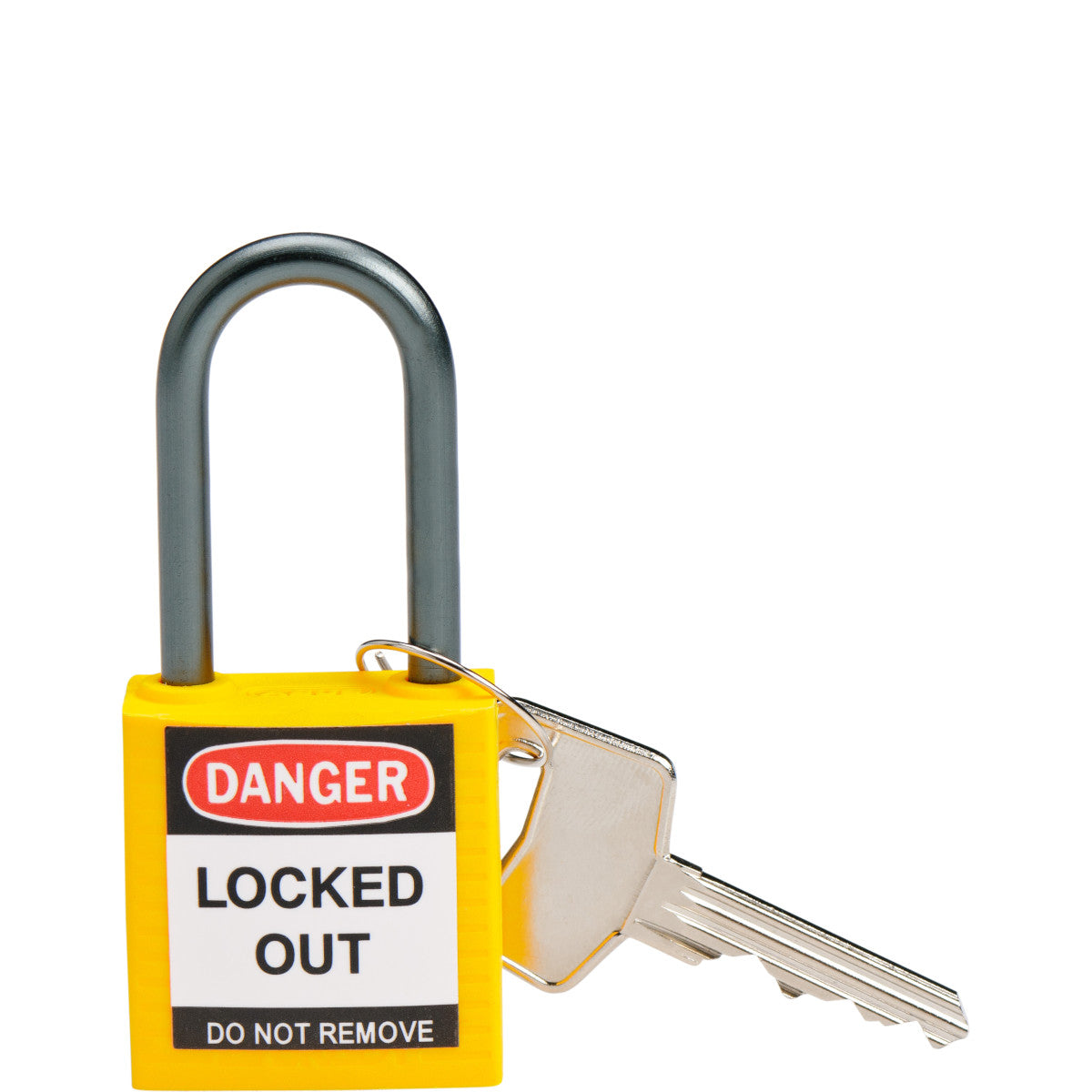 Compact Brady security locks with a 38 mm shackle - Keyed Different