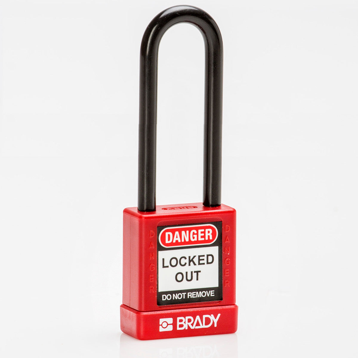 Padlocks with nylon protection