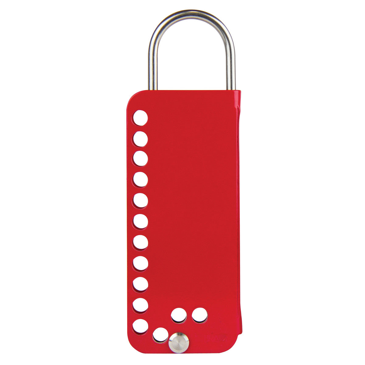 Two-stage lockout device with 12 holes