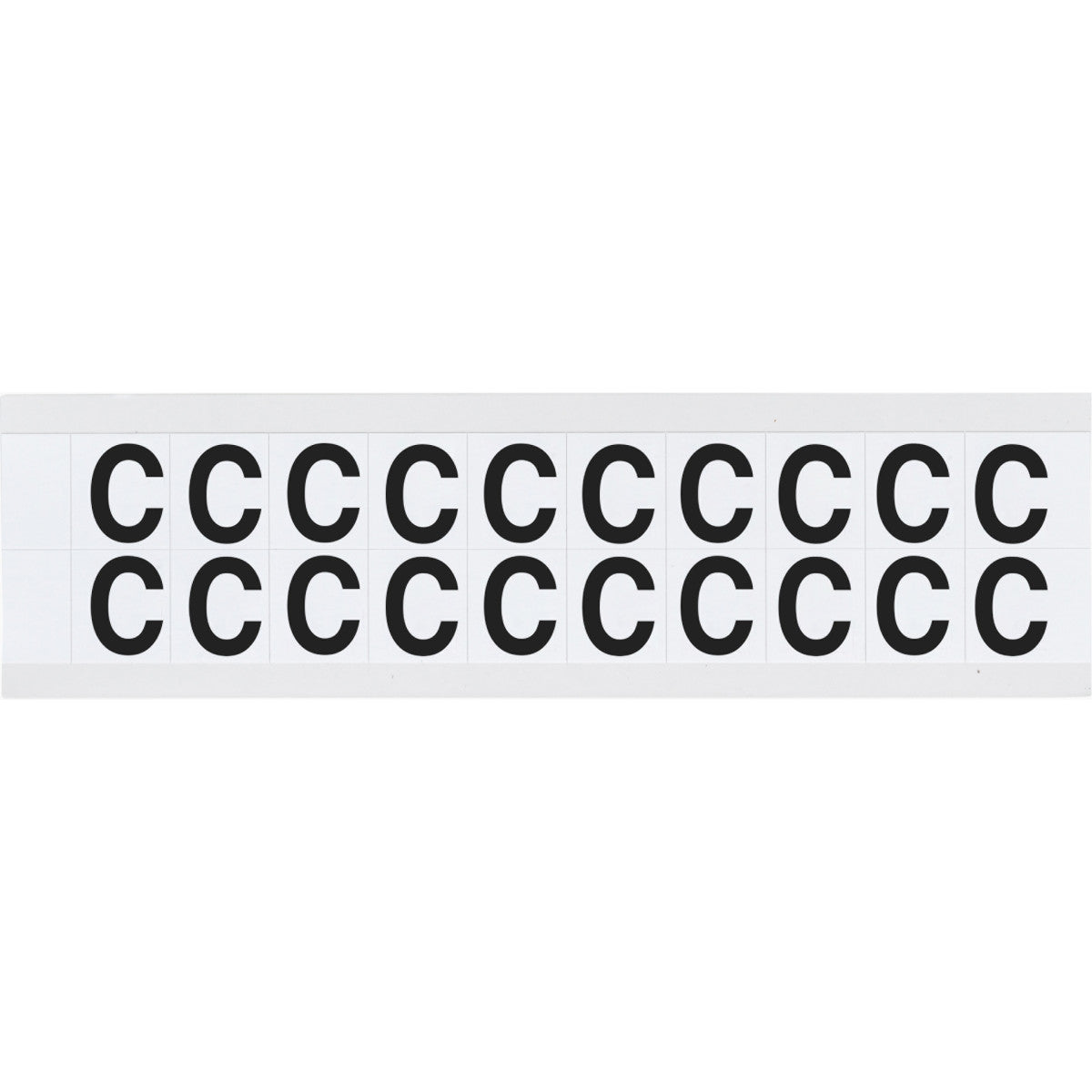 B-946 (Vinyl) for indoor and outdoor use - Letters on card - C