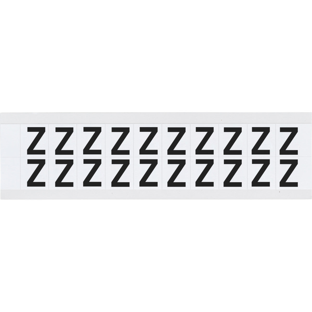 B-946 (Vinyl) for indoor and outdoor use - Letters on card - Z