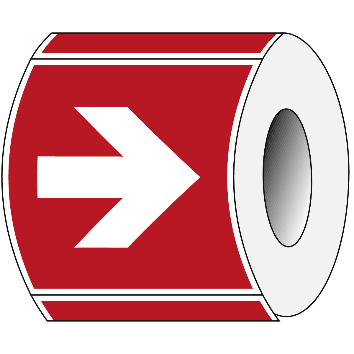 ISO safety sign - direction indication straight