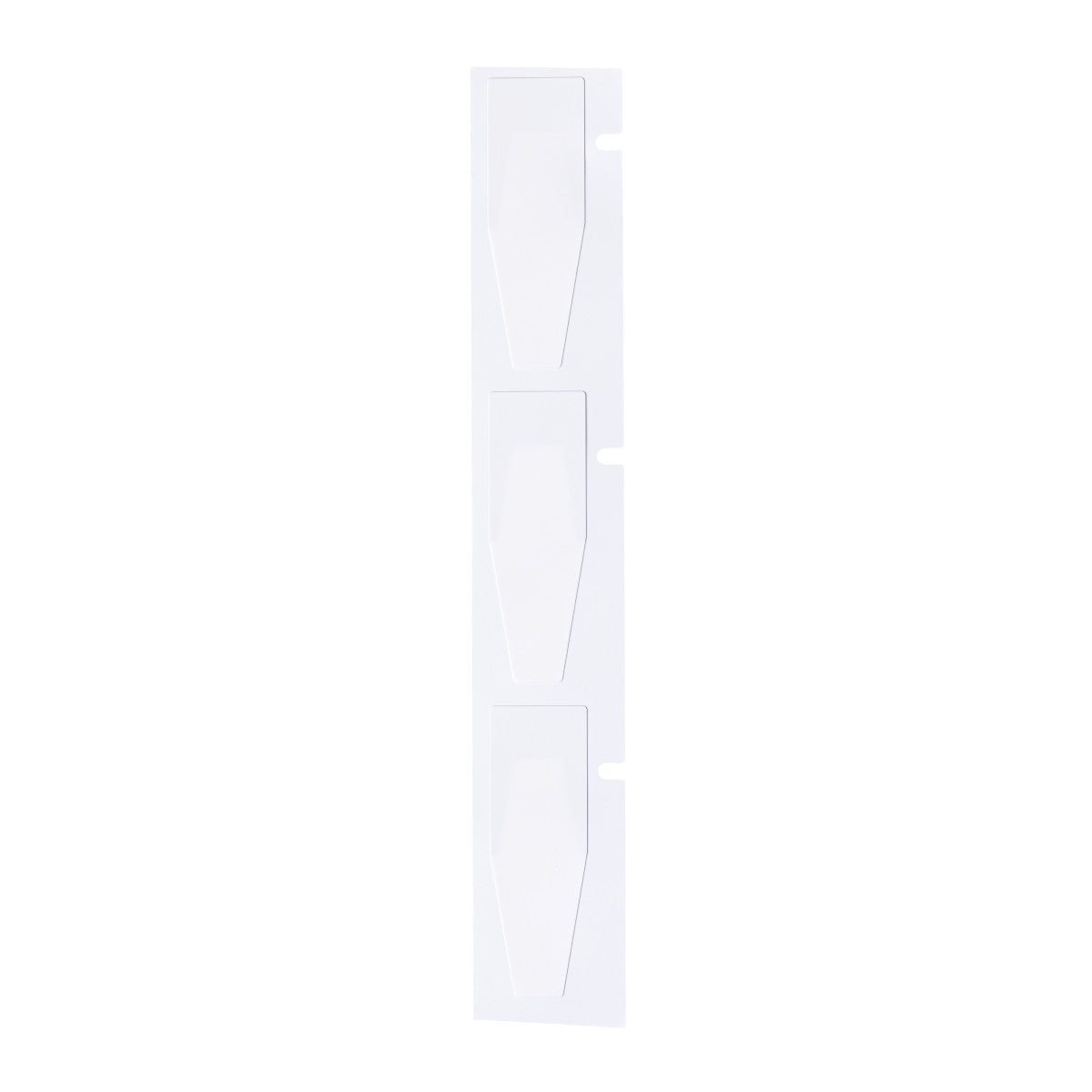 QuickFlag™ Fahnenetiketten mit abgeschrägten Seiten für die Leitungs- und Kabelkennzeichnung für A5500-Drucker - 44,45 x 12,70 mm