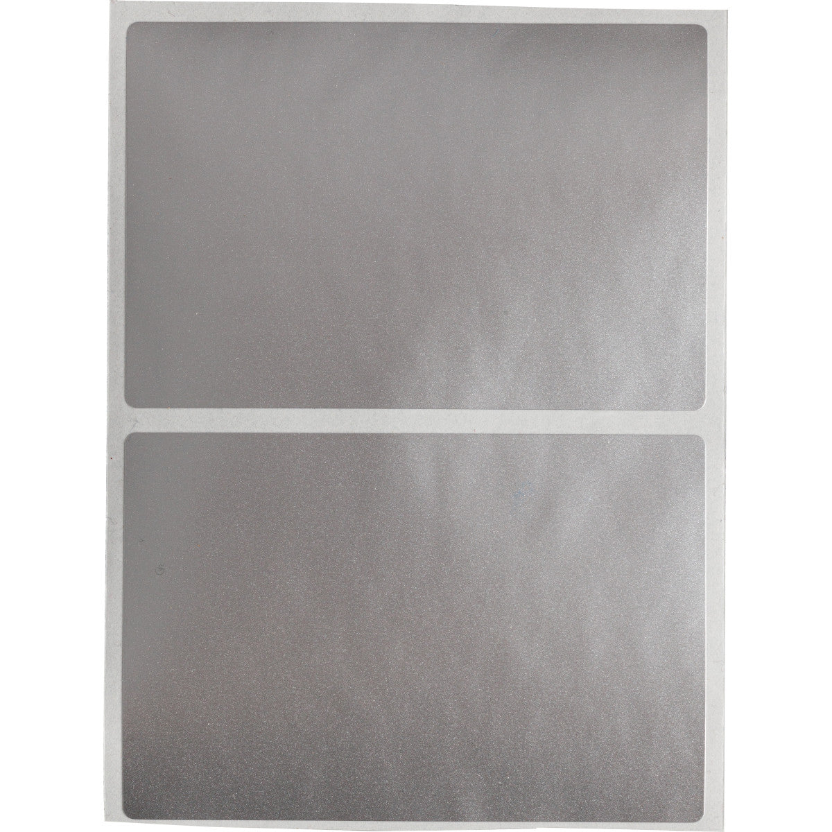 B33 Series Etiketten aus nichtmetallischem Polyester in Metallic-Optik mit Acrylklebstoff