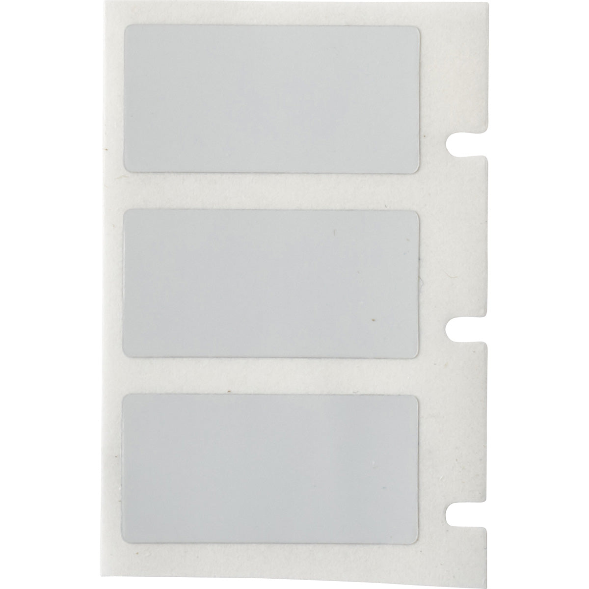 Graue Etiketten aus metallisiertem Polyester mit matter Oberfläche für M610, M611, BMP61, M710 and BMP71