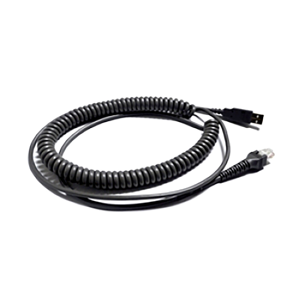 4,25 mm langes USB-Spiralkabel für kabelgebundenes Lesegerät