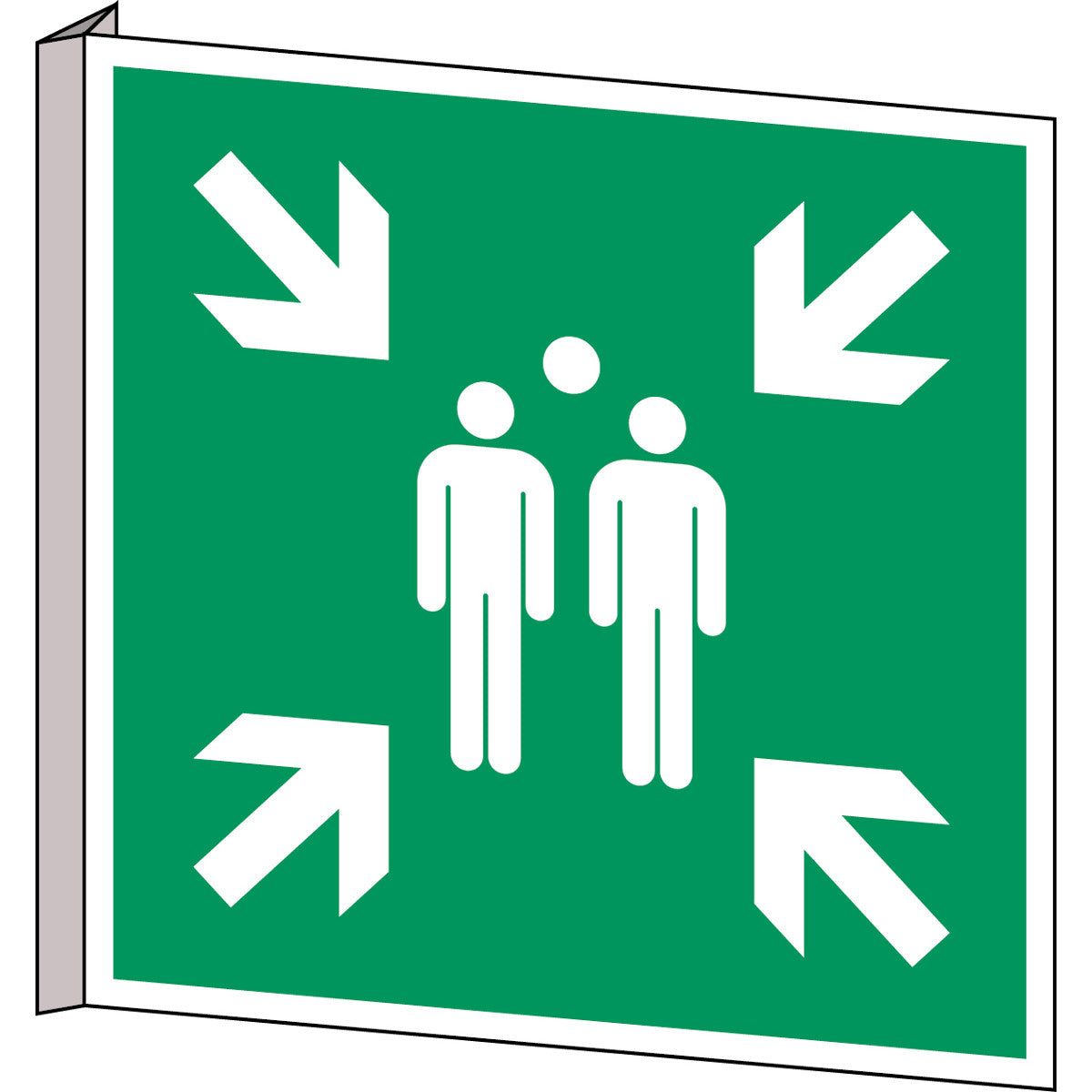 ISO Sicherheitskennzeichnung - Sammelstelle