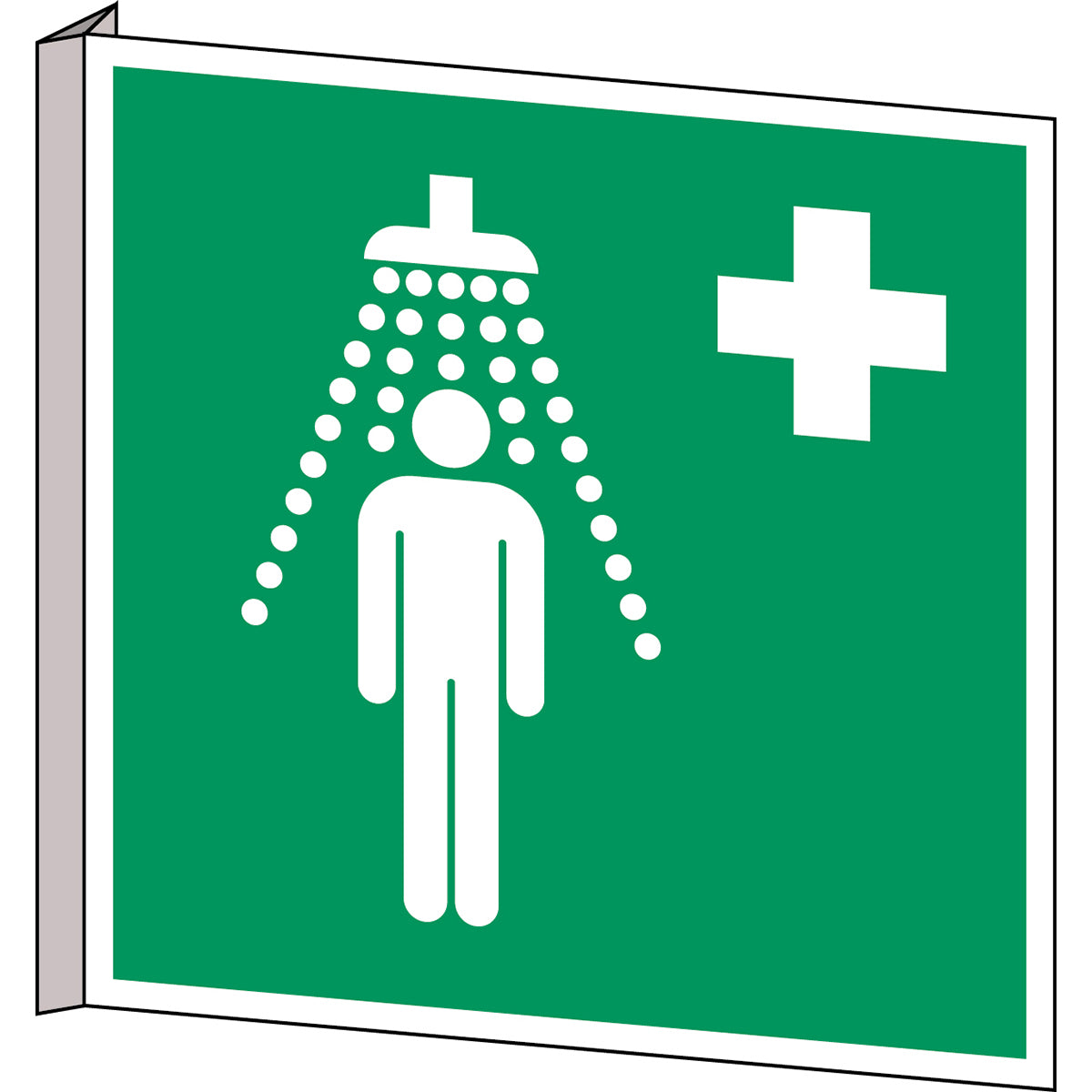 Panneau de sécurité ISO - Douche de secours