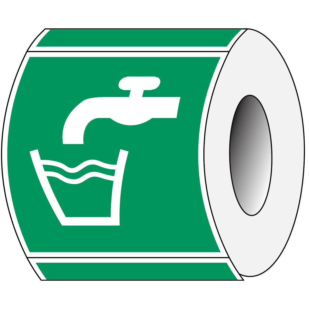 ISO Sicherheitskennzeichnung - Trinkwasser