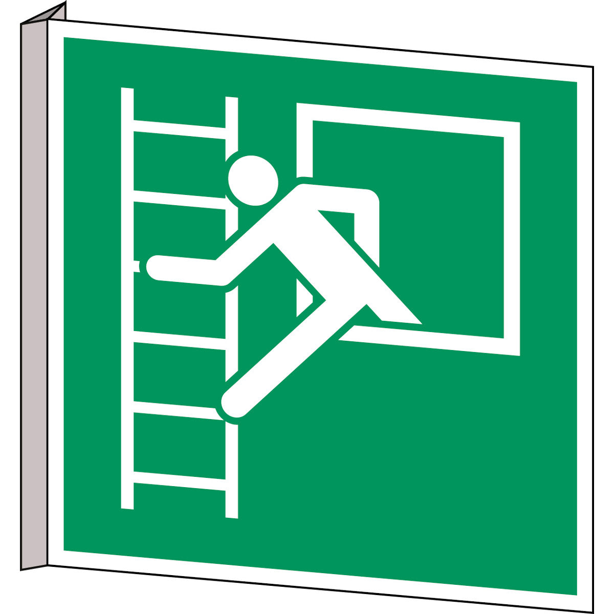 Signalisation de sécurité ISO - échelle de secours