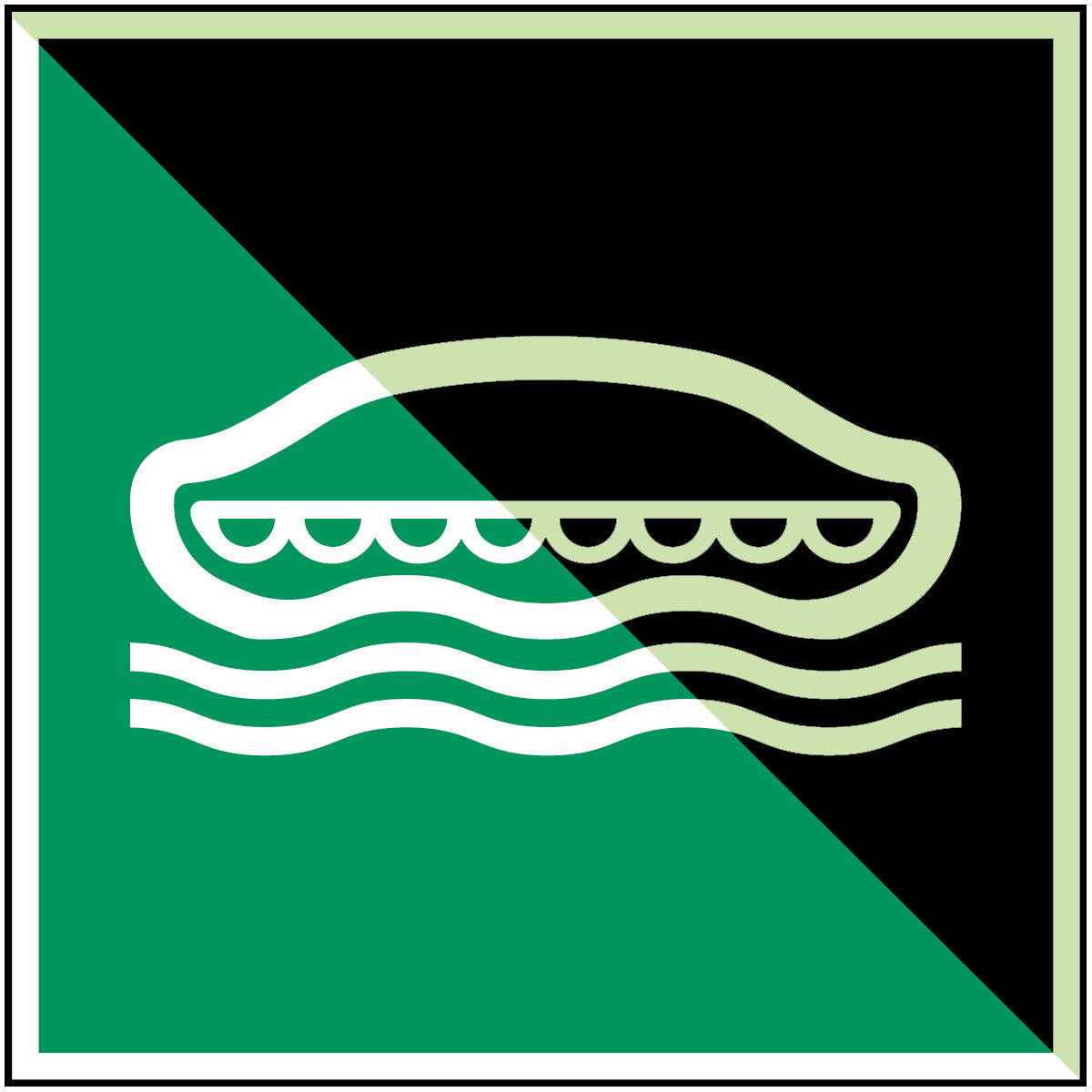 Rettungsboot – ISO 7010