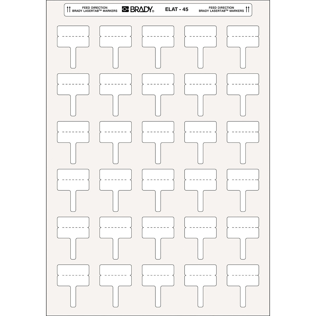 LaserTab Etiketten für Laserdrucker