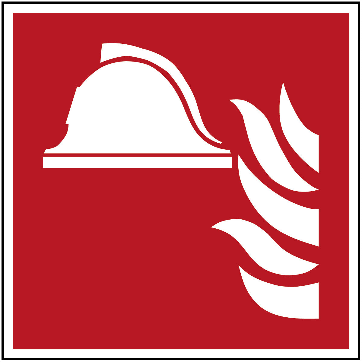 ISO safety signs - fire-fighting equipment and materials