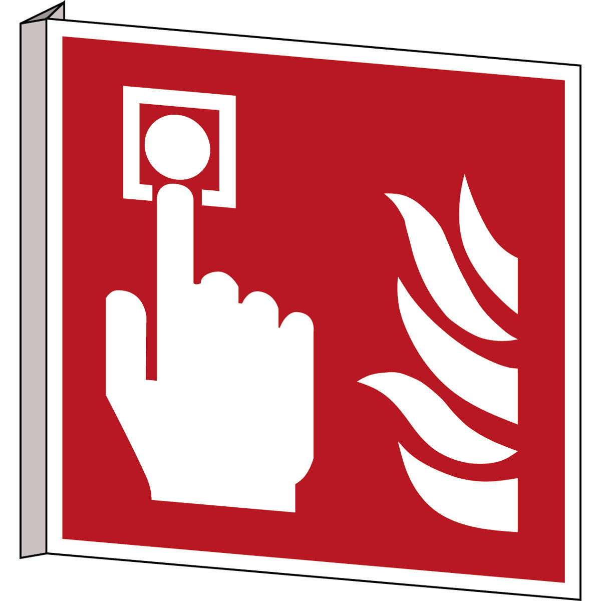 ISO Sicherheitskennzeichnung - Brandmelder
