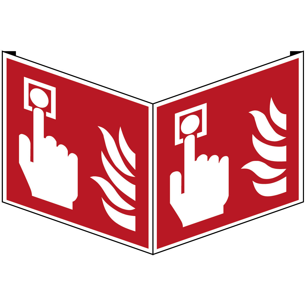 ISO Sicherheitskennzeichnung - Brandmelder