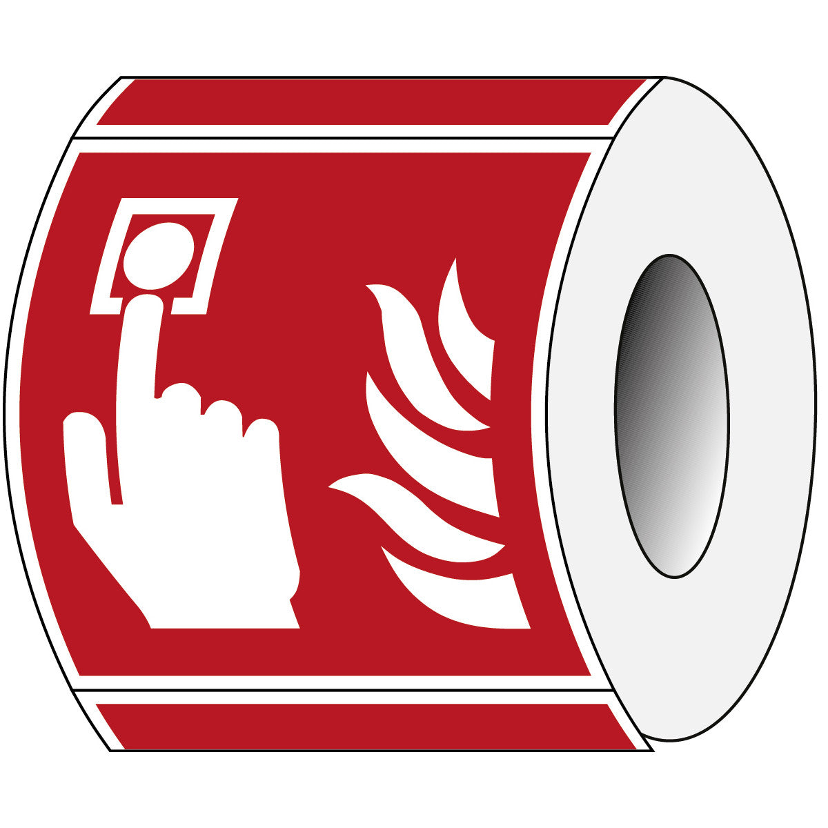 ISO Sicherheitskennzeichnung - Brandmelder