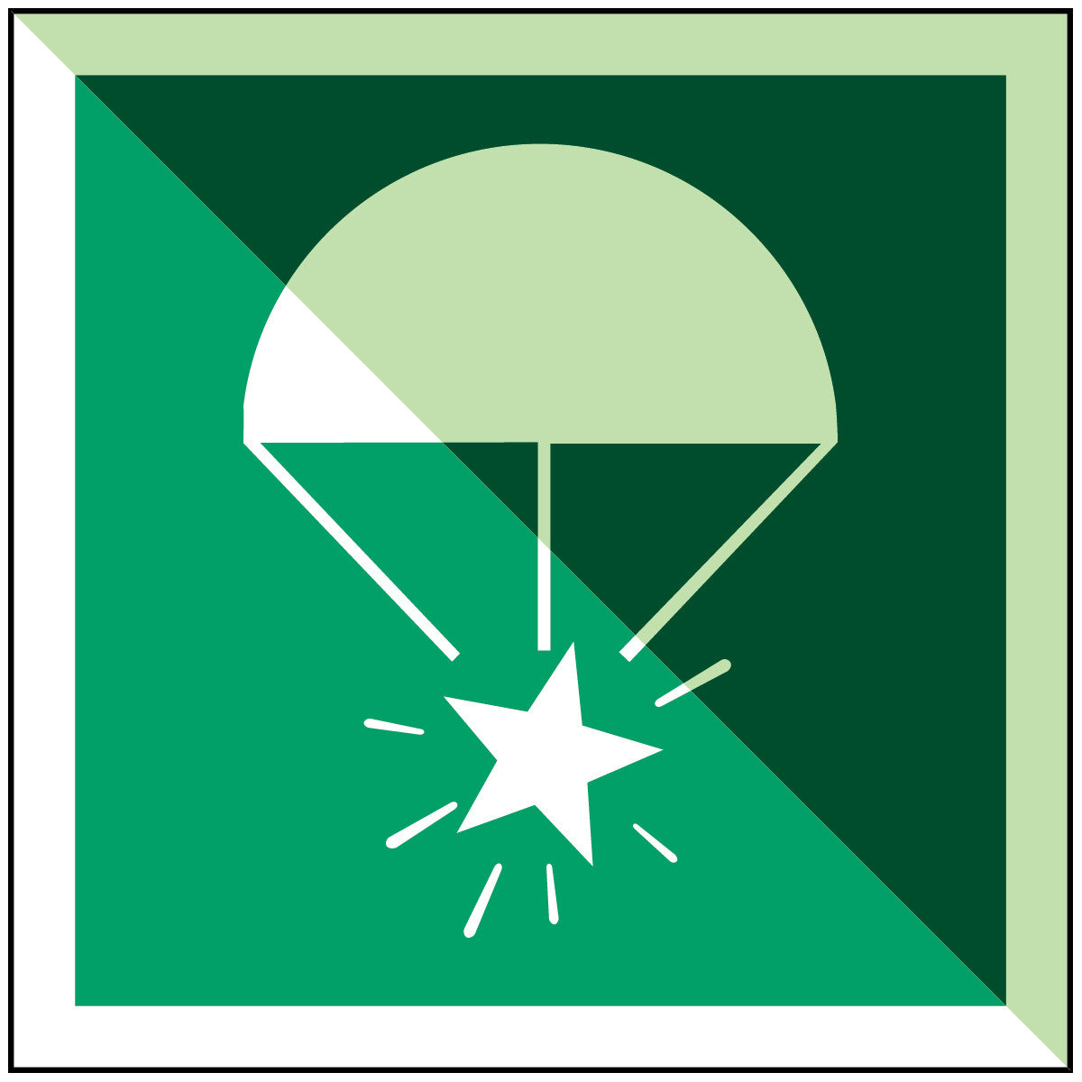 Fallschirm-Signalrakete – IMO