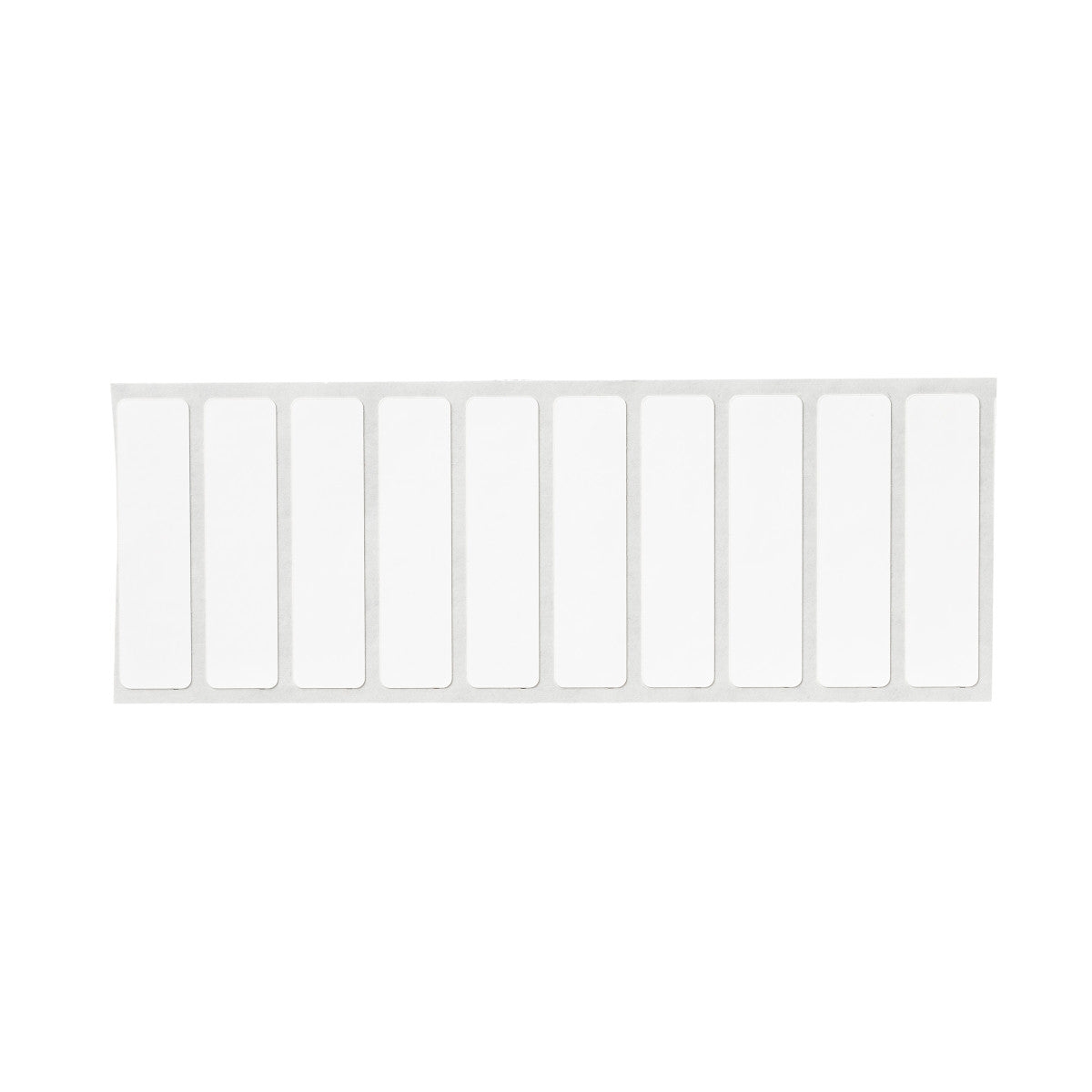 Nachhaltige Polyesteretiketten matt weiß für J7300 Drucker - 12,70 x 50,80 mm