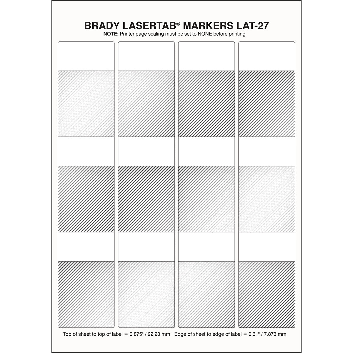 LaserTab Etiketten für Laserdrucker