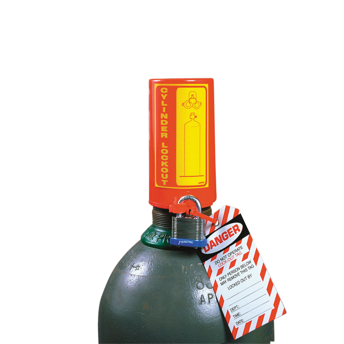 Gasflaschen - Verriegelung