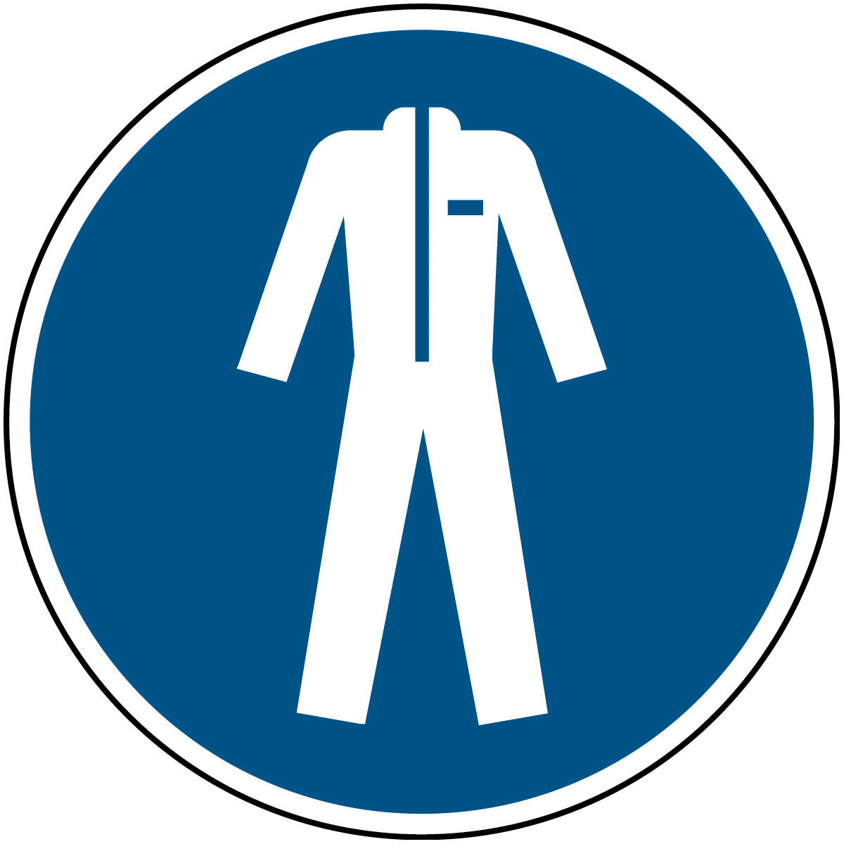 ISO safety signage - Use protective clothing