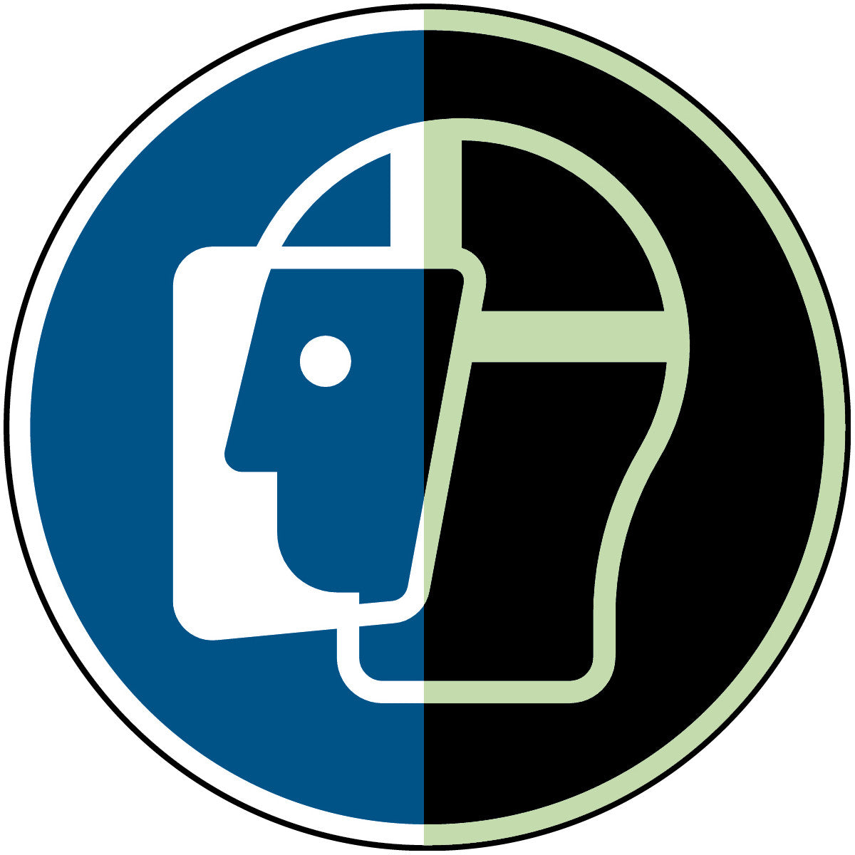 Photoluminescent safety signs