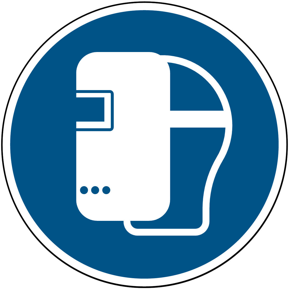 Signal de sécurité ISO - Utiliser un masque de soudage