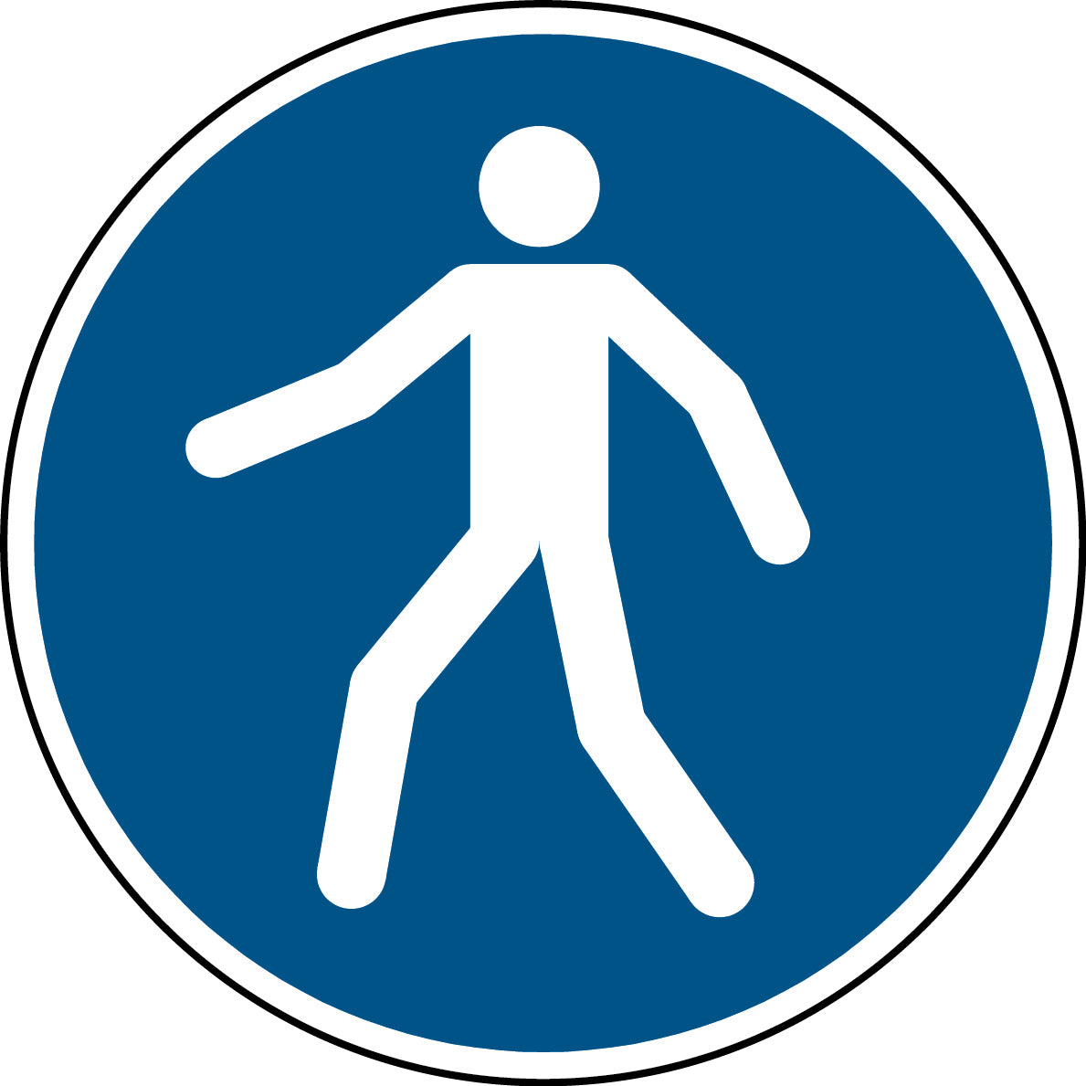 Signalisation de sécurité ISO - Pour les piétons
