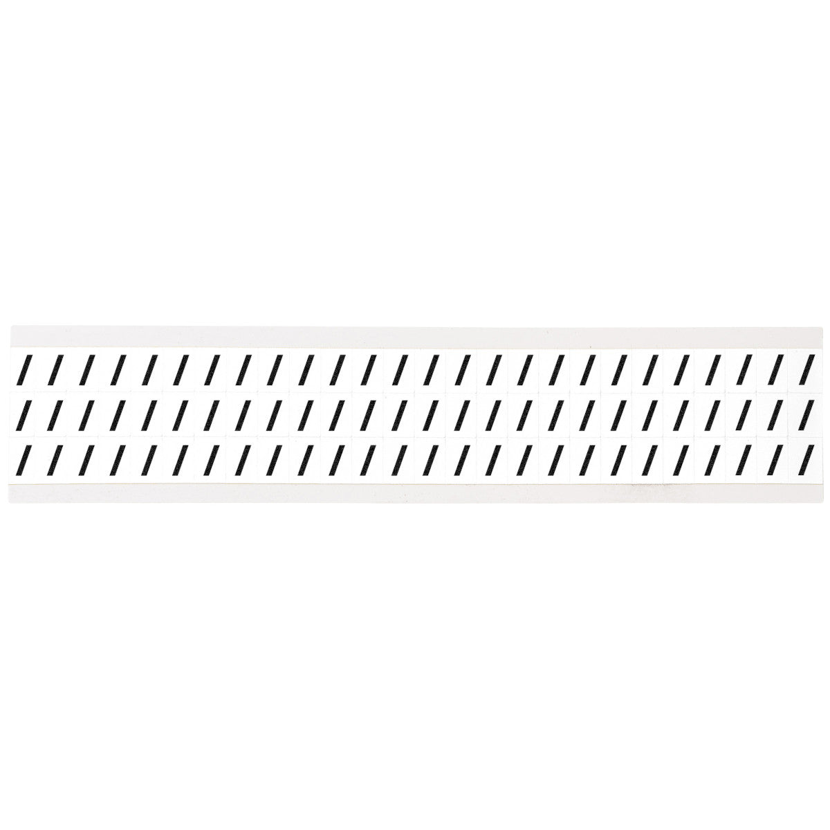 Zahlen & Buchstaben, B-499 (Nylongewebe), Weiß - FRC
