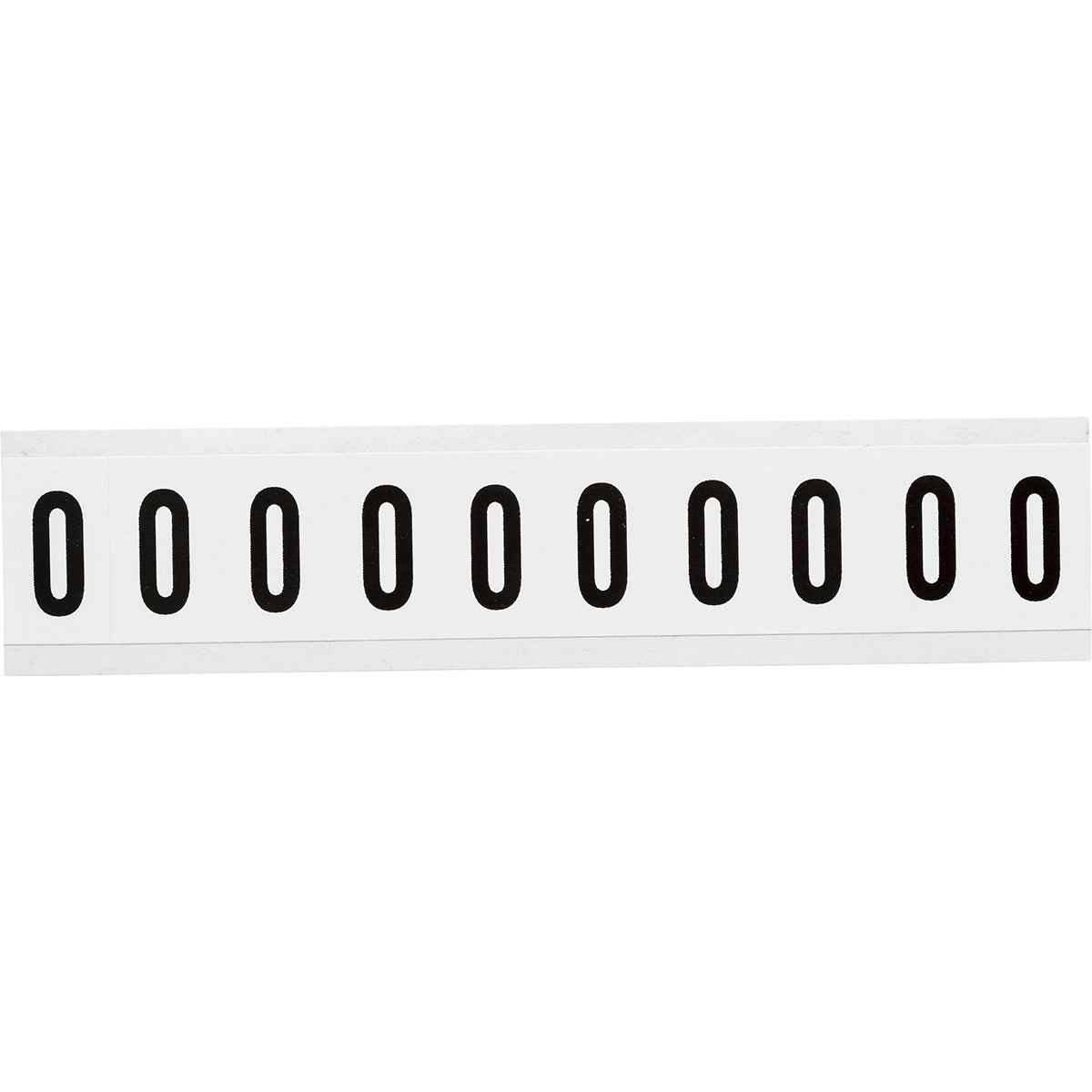 Zahlen & Buchstaben B-499 (Nylongewebe) - O - CAP , 38 x 22 mm