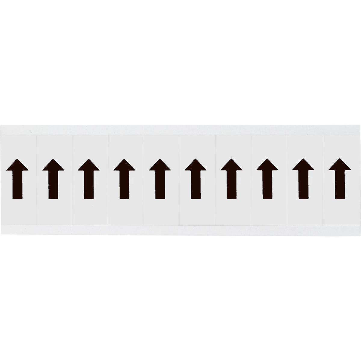 Zahlen & Buchstaben, B-499 (Nylongewebe), Weiß - Pfeile , 57 x 22 mm
