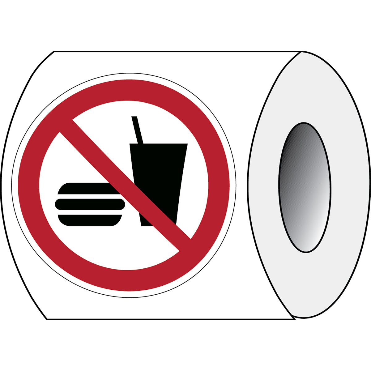 ISO Sicherheitskennzeichnung - Essen und Trinken verboten