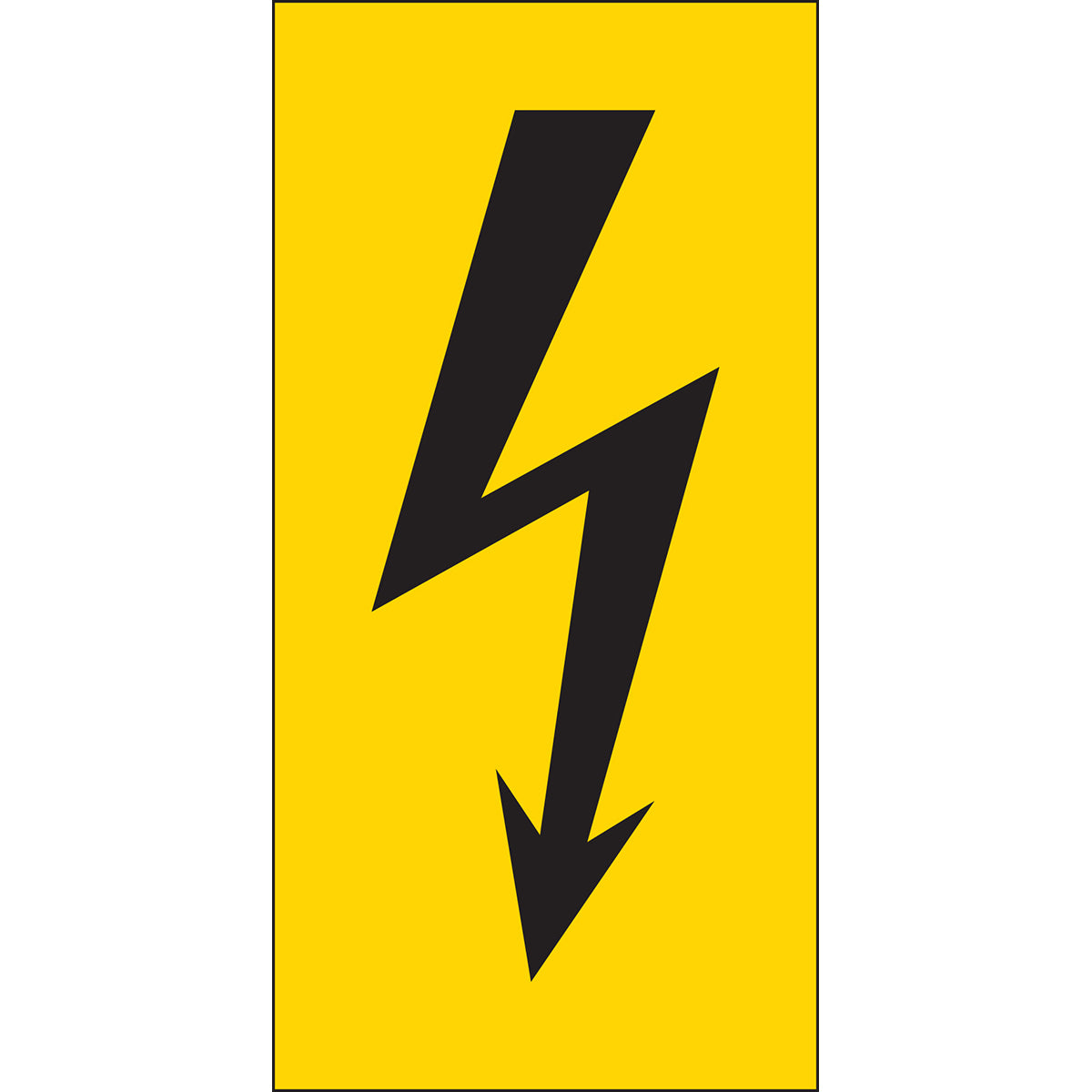 Warnschilder für Elektrische Einrichtungen - Elektrische Spannung