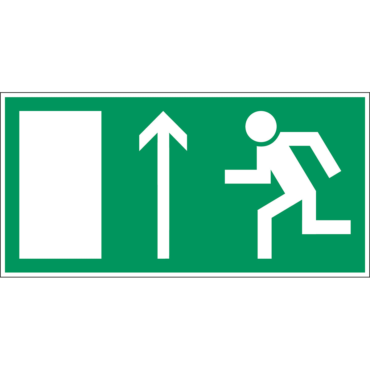 Fluchtwegkennzeichnung - Notausgang