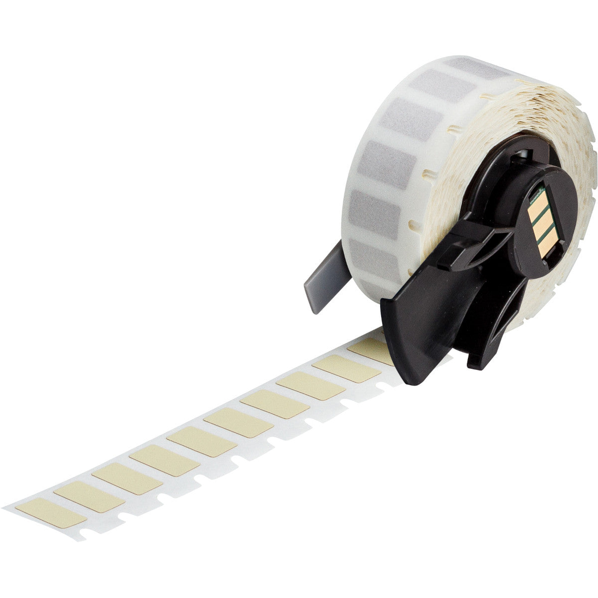 Bernsteingelbe Polyimid-Etiketten mit matter Oberfläche, beständig gegen hohe Temperaturen, für M610, M611, BMP61, M710 (mit Medienadapter) und BMP71 (mit Medienadapter)