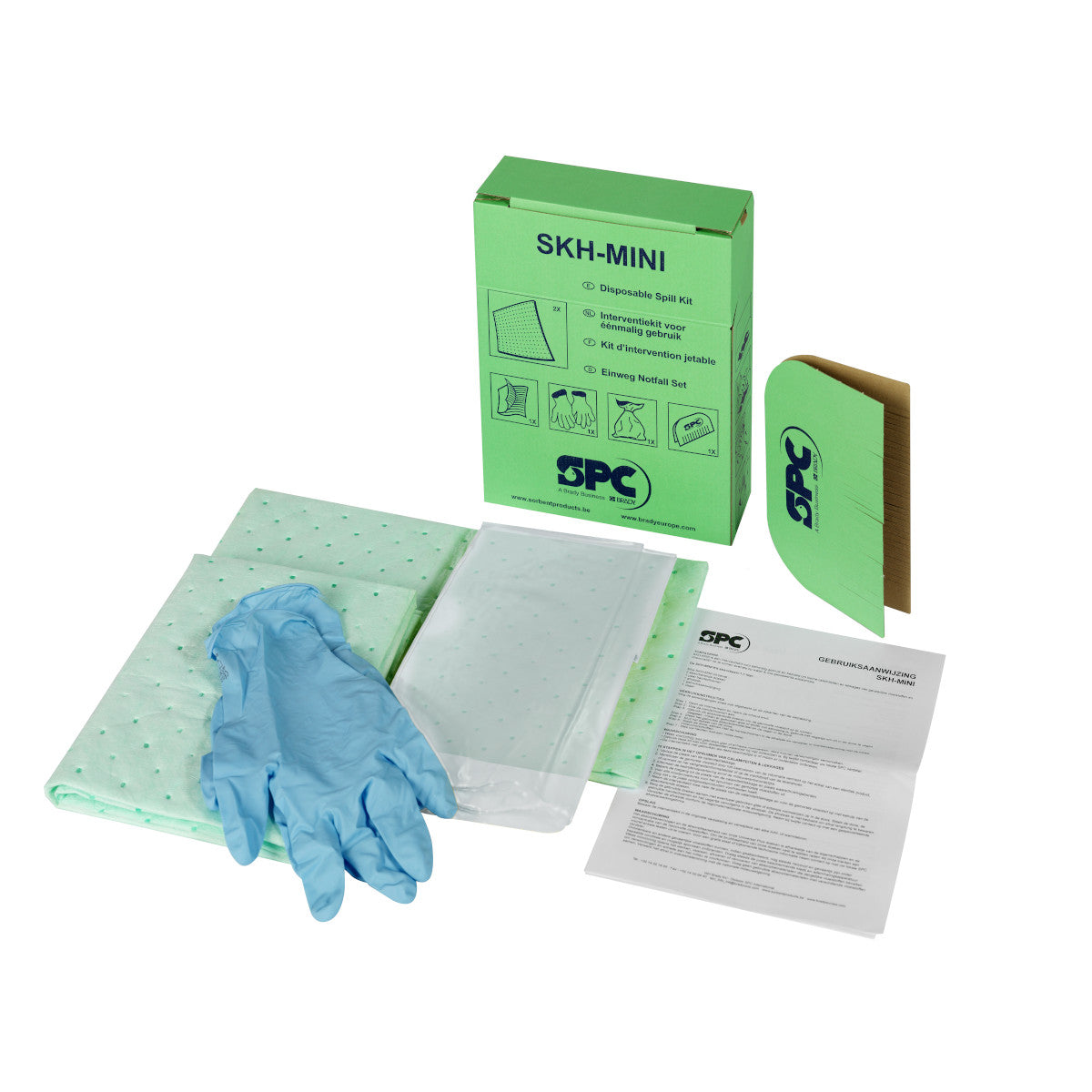 Notfall-Set zum einmaligen Gebrauch, Chemikalien
