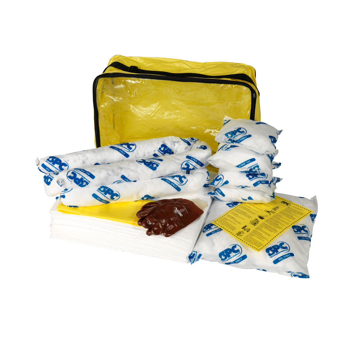 Grosses ADR-Notfall-Set, Ölbindend, 63 Liter