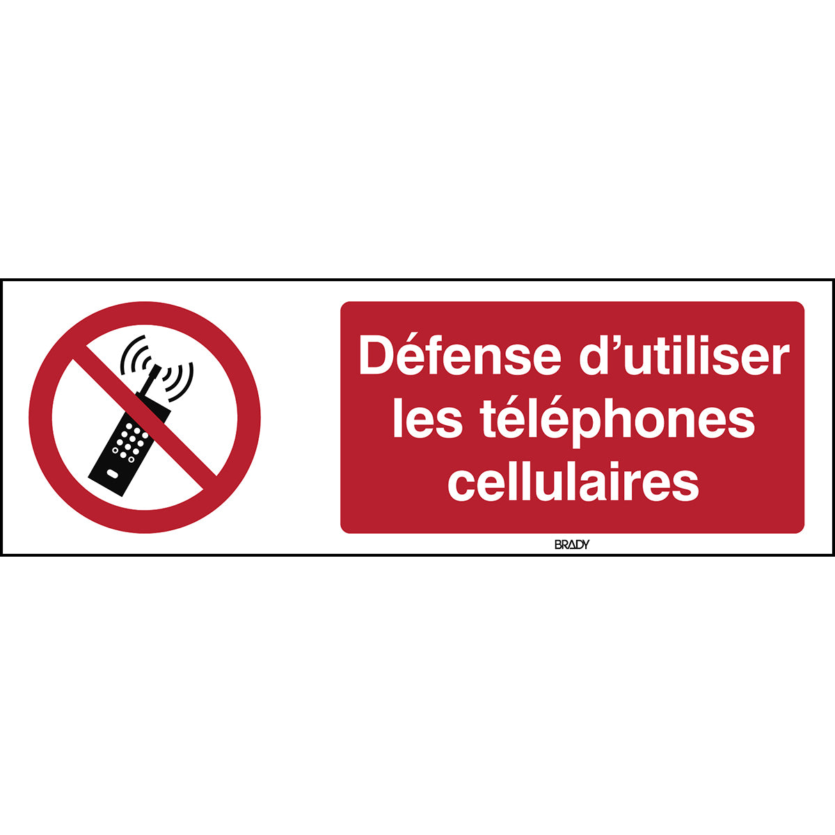 Mobilfunk verboten – ISO 7010