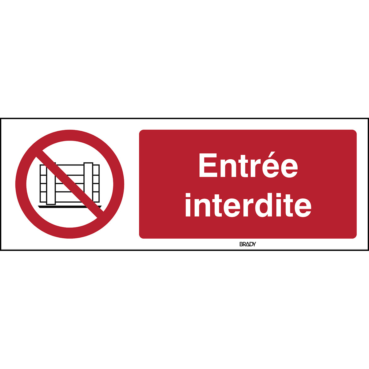 Abstellen oder Lagern verboten – ISO 7010