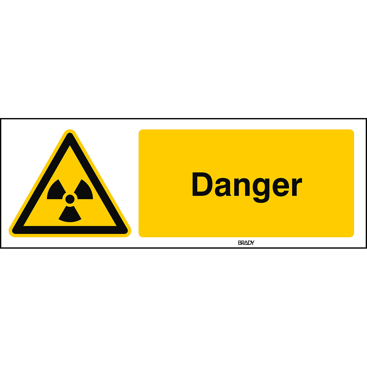Warnung; radioaktive Stoffe oder ionisierende Strahlen – ISO 7010