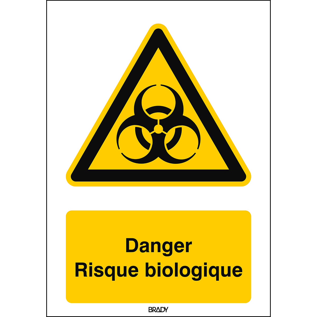 Signalisation ISO 7010 - Danger (produit francophone)