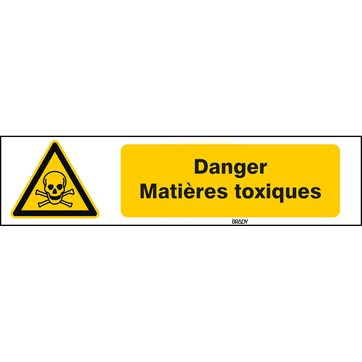 Signalisation ISO 7010 - Danger (produit francophone)