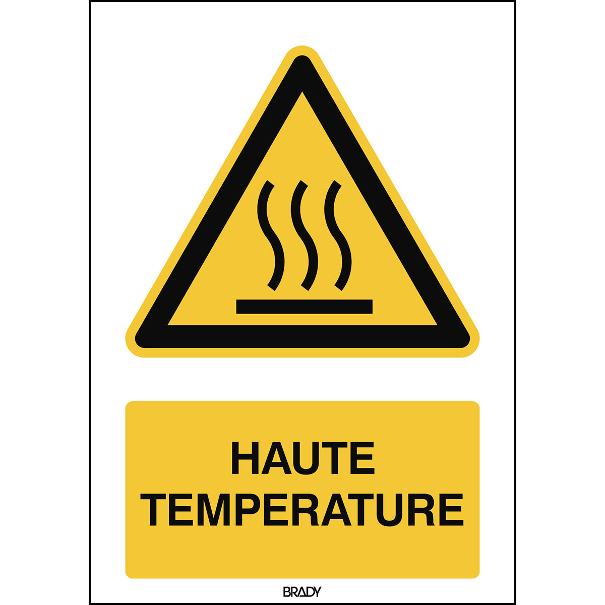 Warnung; heiße Oberfläche – ISO 7010