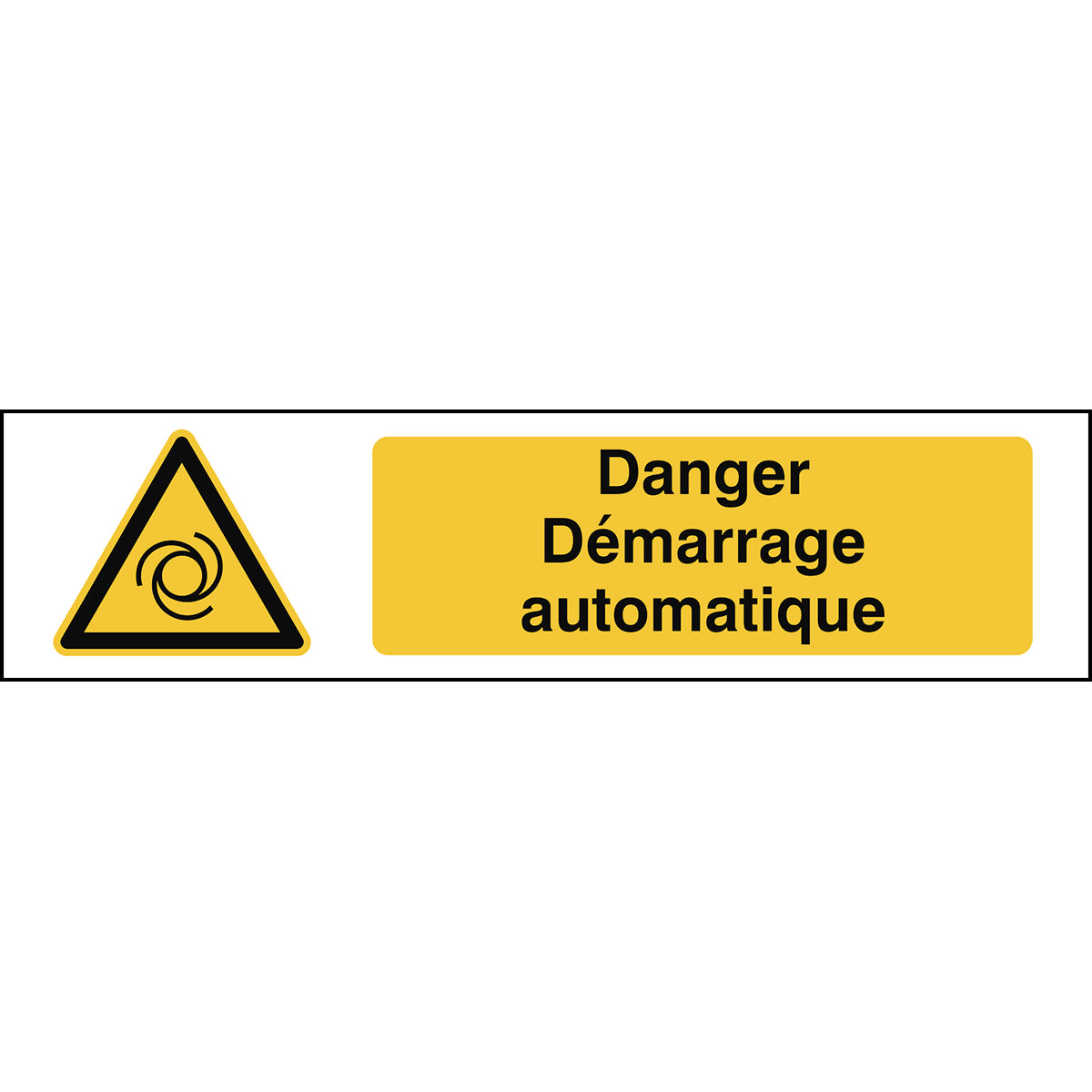 Signalisation ISO 7010 - Danger (produit francophone)