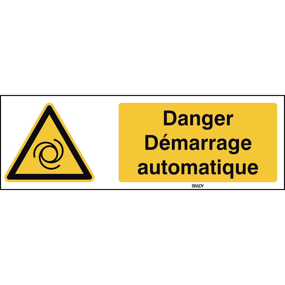 Signalisation ISO 7010 - Danger (produit francophone)